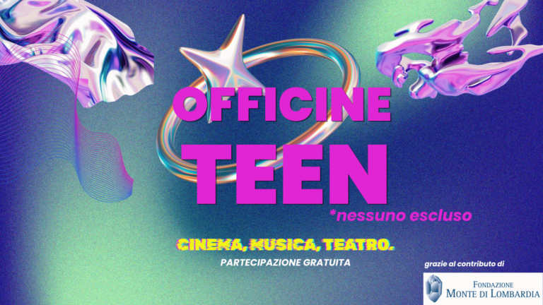 Officine Teen banner sito